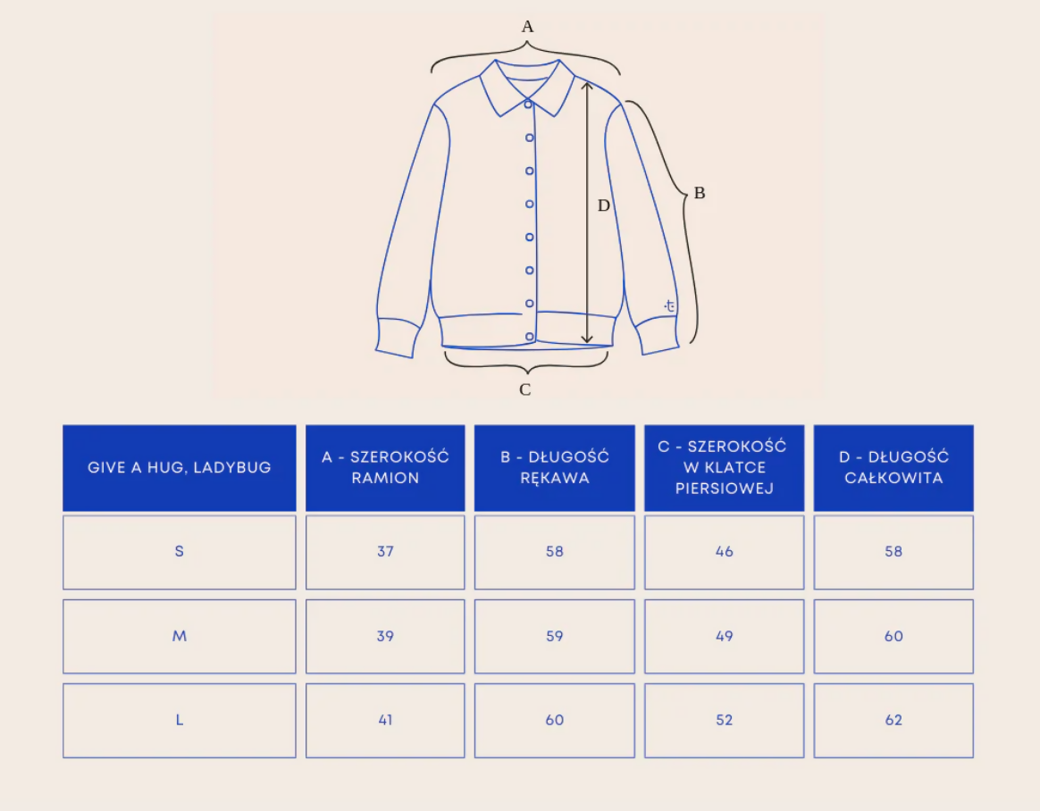 KARDIGAN GIVE A HUG LADYBUG RED
