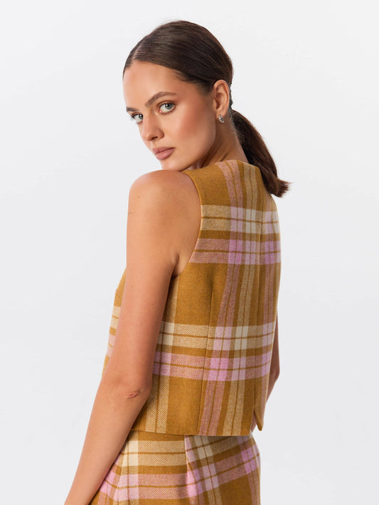 Kamizelka Monti - CANDLE PLAID