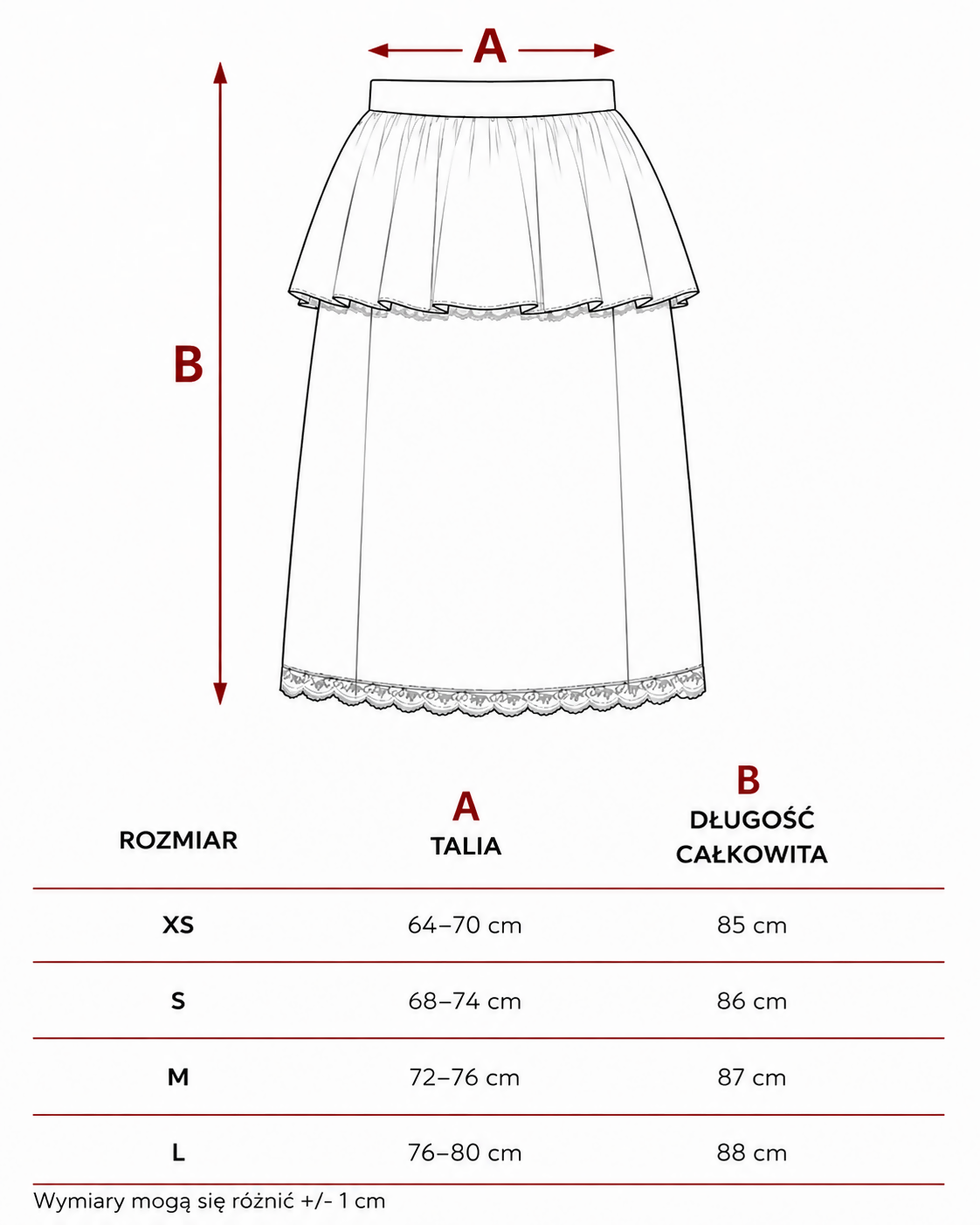 SPÓDNICA BOLD