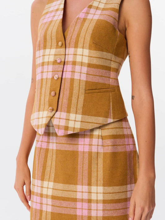 Kamizelka Monti - CANDLE PLAID