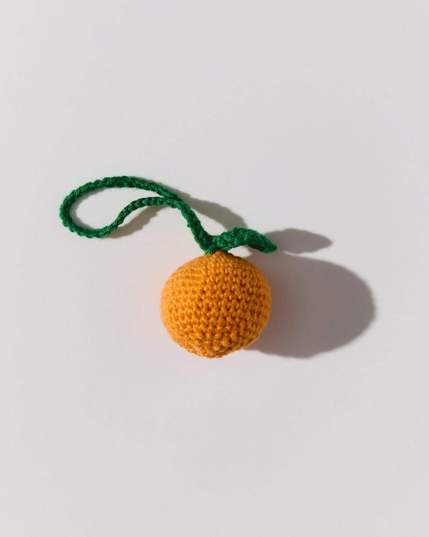 Breloczek na szydełku POMARAŃCZA