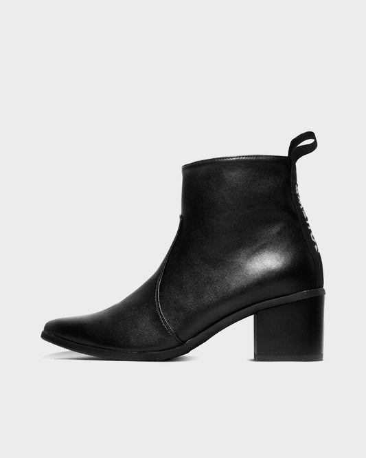 Swan No1 Black Nopal botki z roślinnej skóry