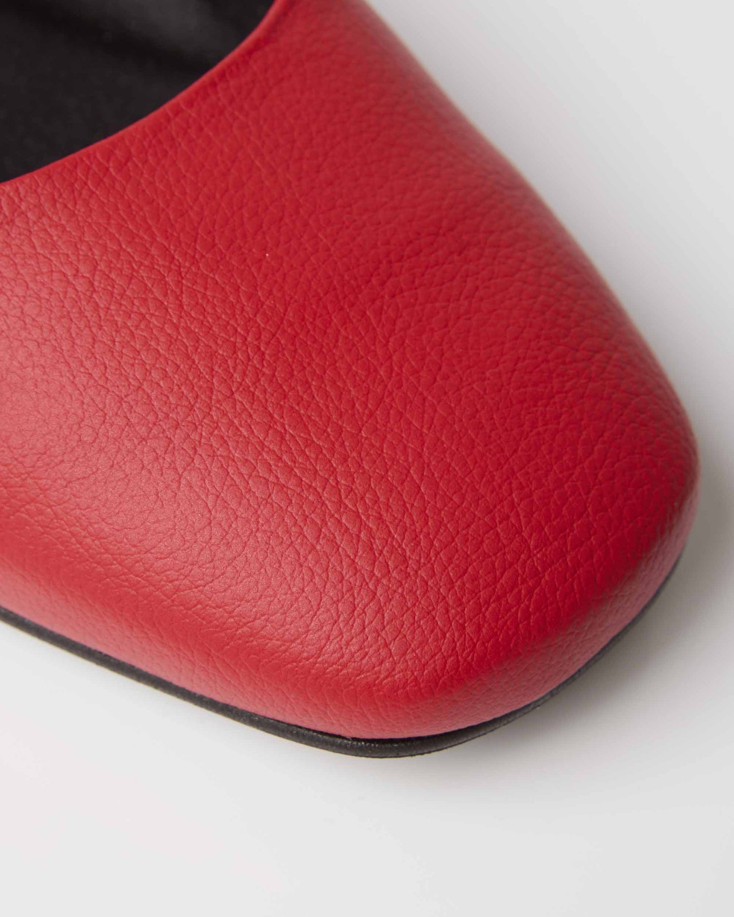 Strawberry Mary Jane Pumps czerwone baleriny