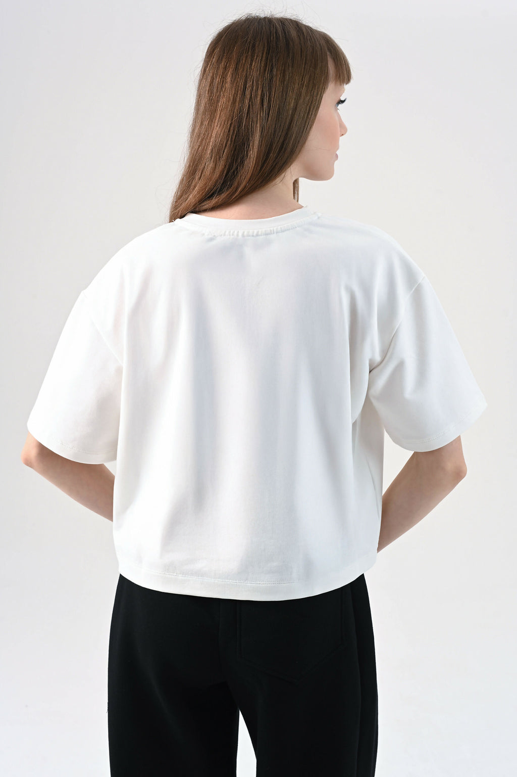 T-shirt White Heavy Cotton Oversize