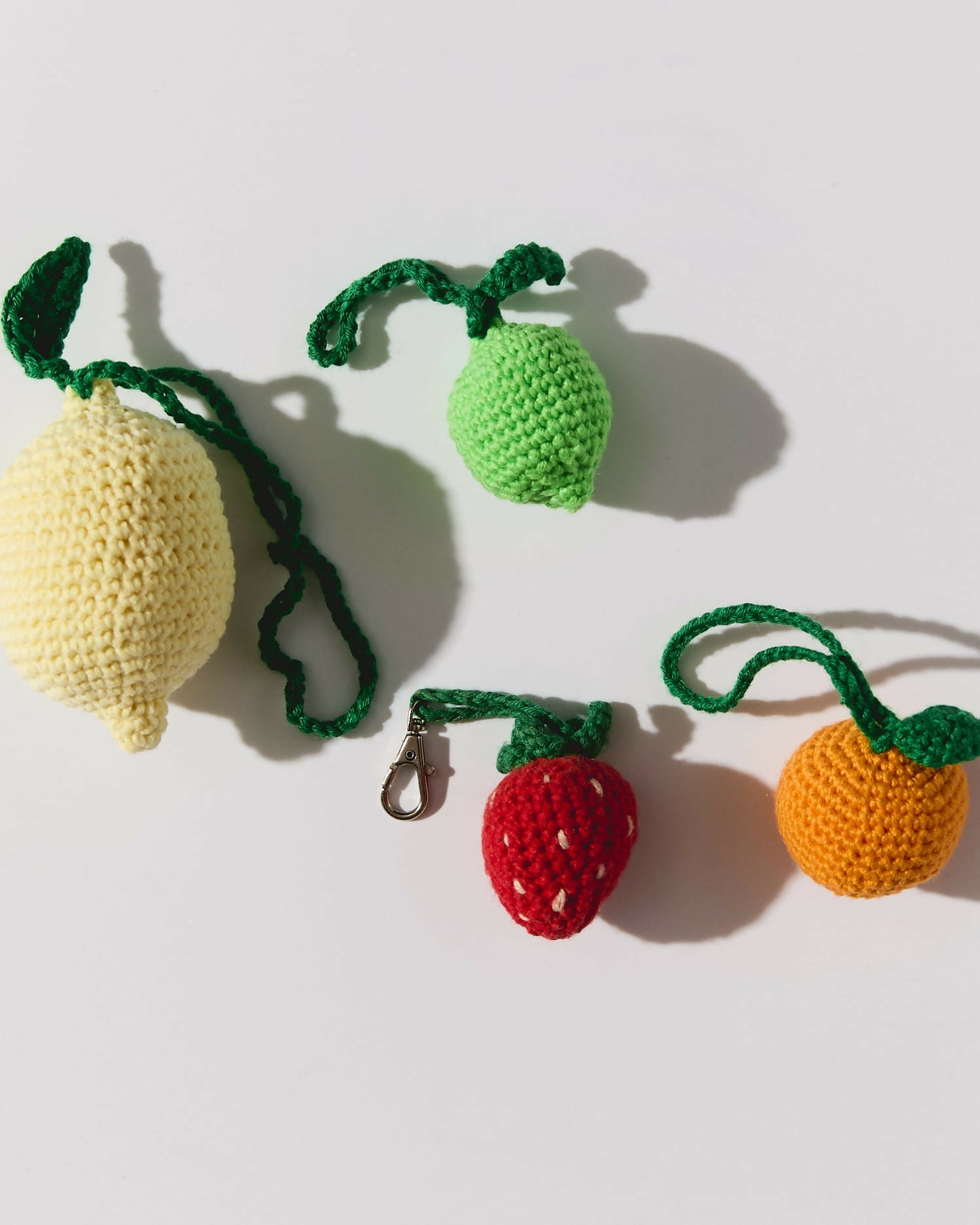 Breloczek na szydełku POMARAŃCZA