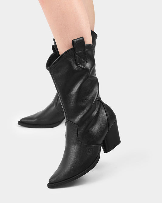 Sleeky Cowboy Boots kowbojki ze skóry z kaktusa
