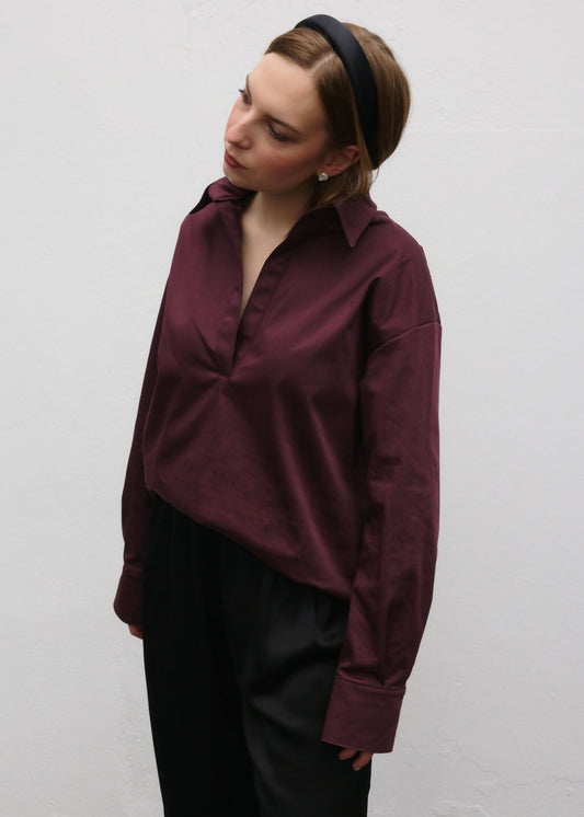 Koszula z wiązaniem Chloe