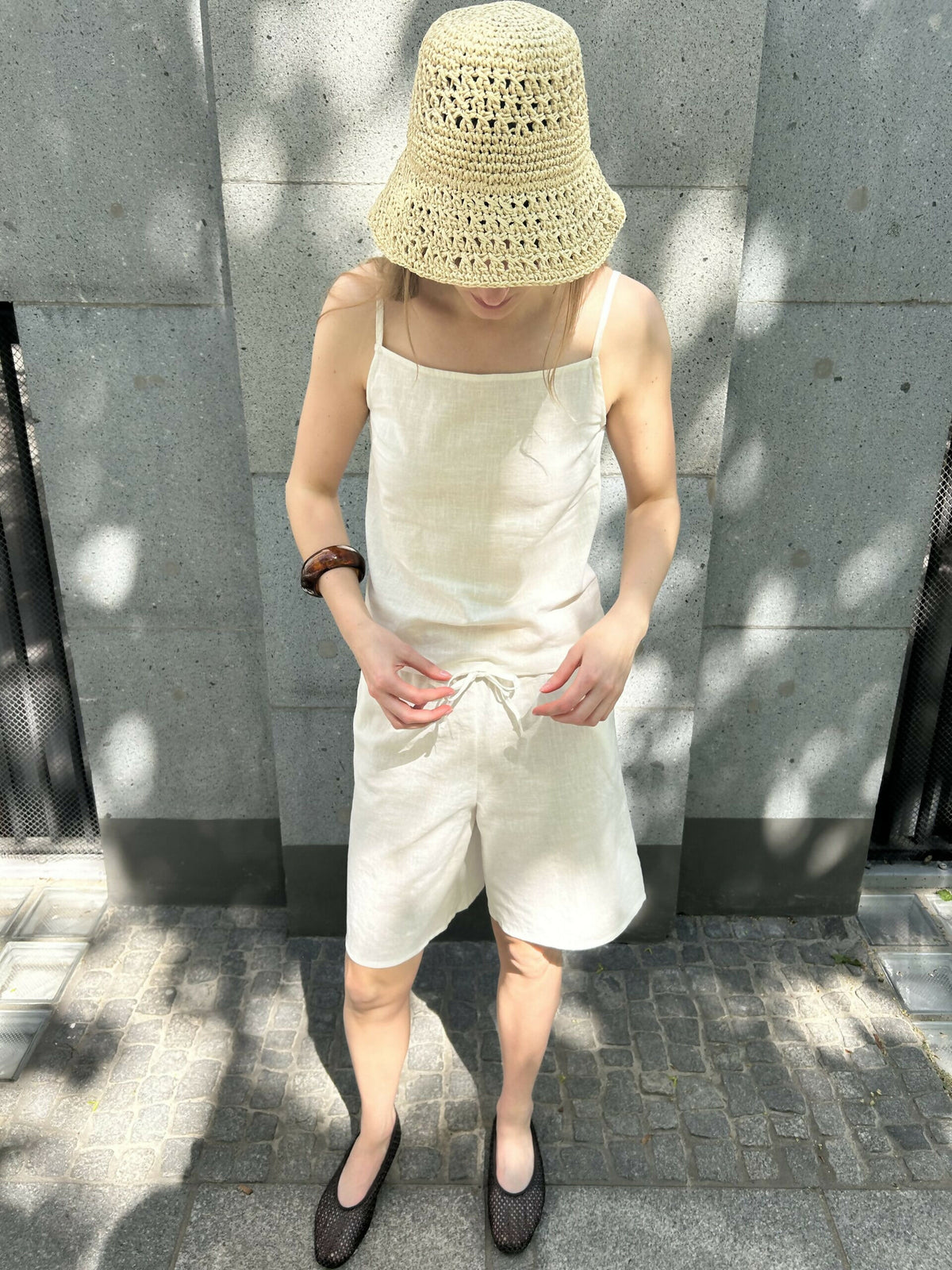 Lniany top Harper