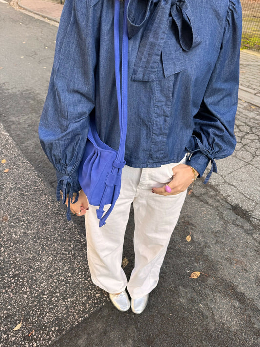 Sofi denim blouse