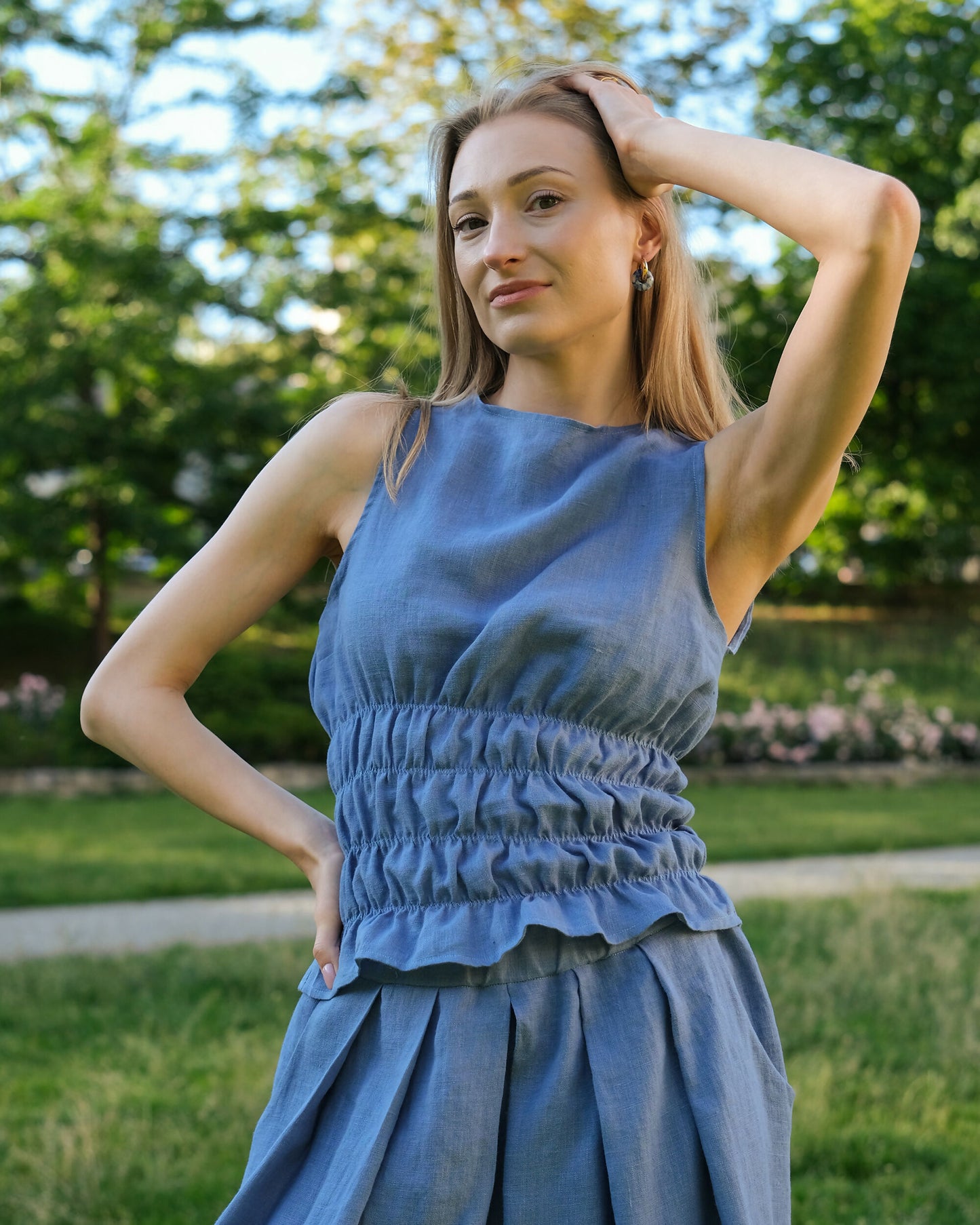 Bluzka MARTA - Len100