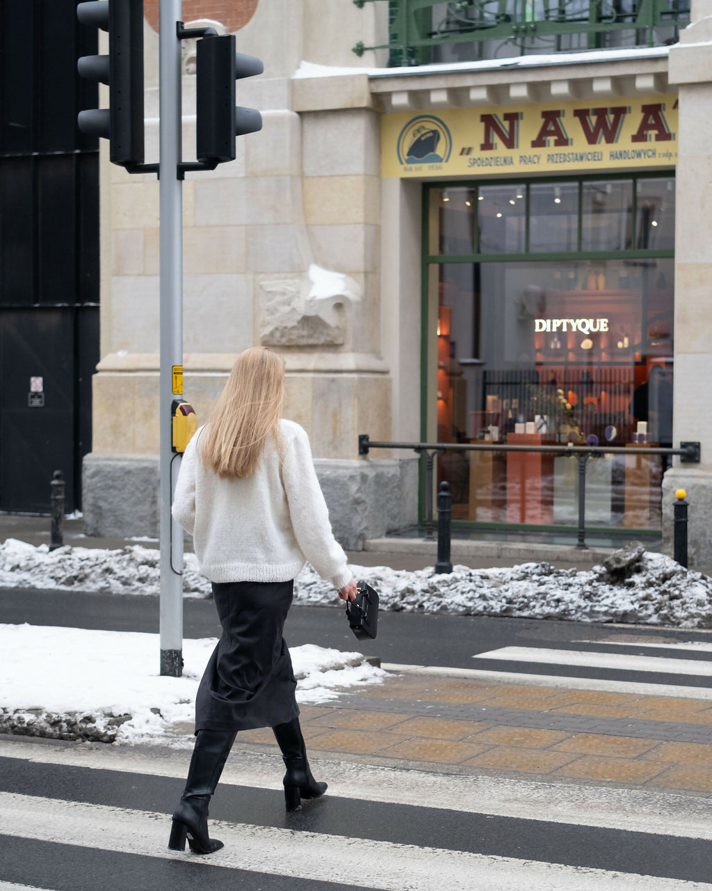 Sweter DIANA – Złamana Biel