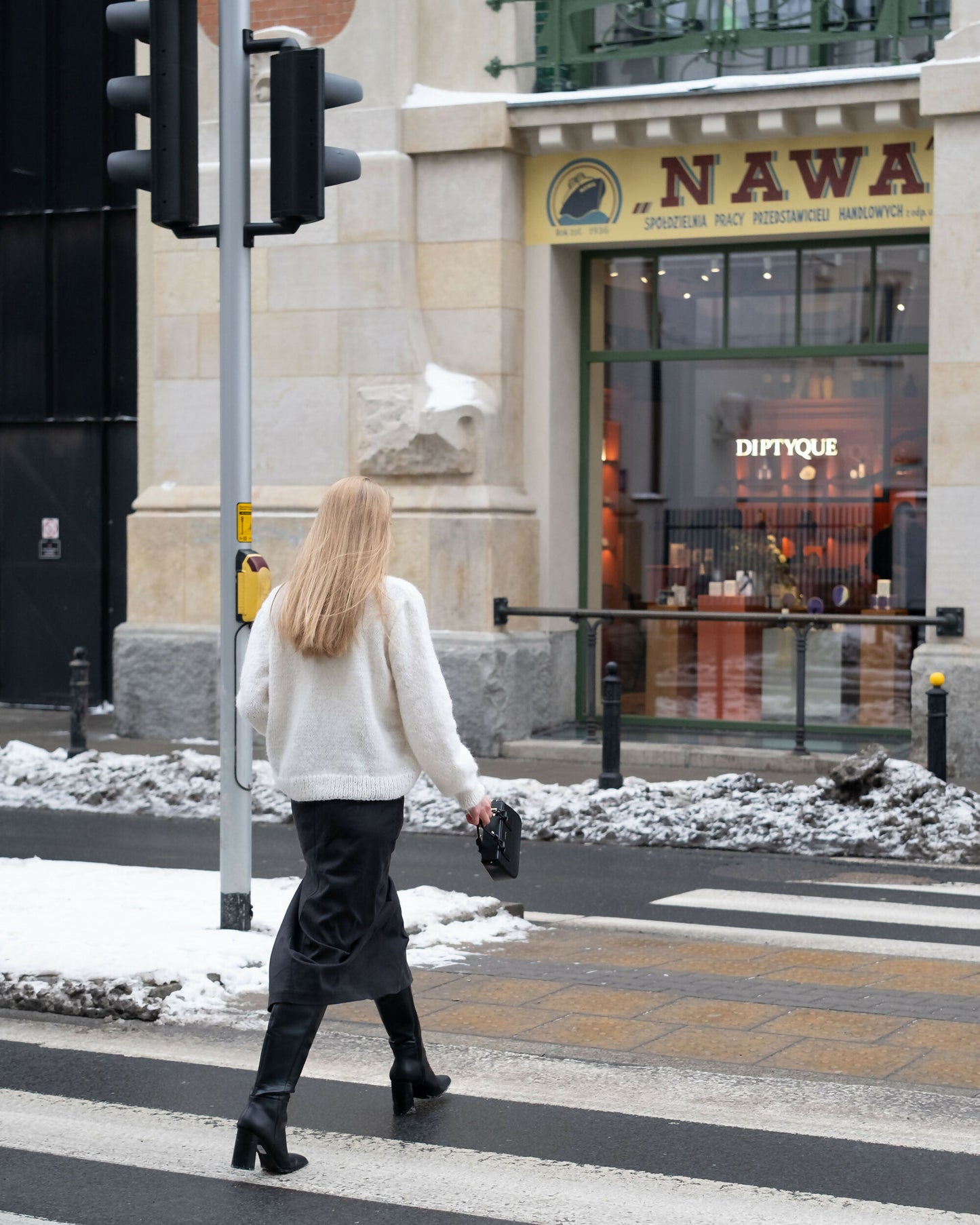 Sweter DIANA – Złamana Biel