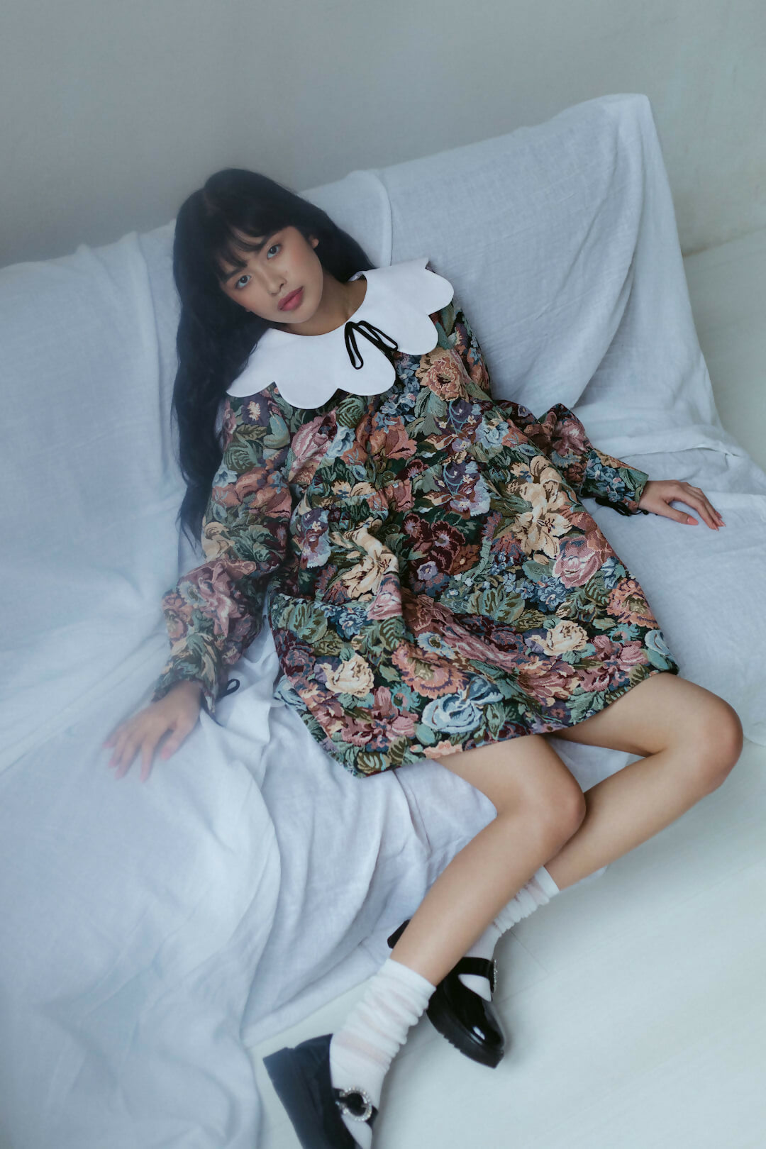 SUKIENKA FLORAL ALLURE