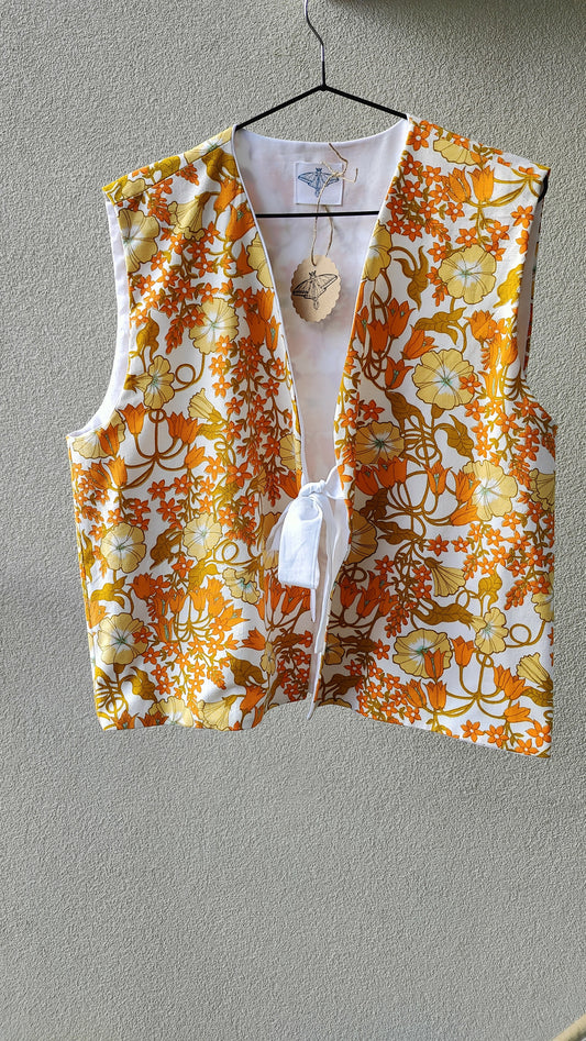 Jesienna Wiązana Kamizelka