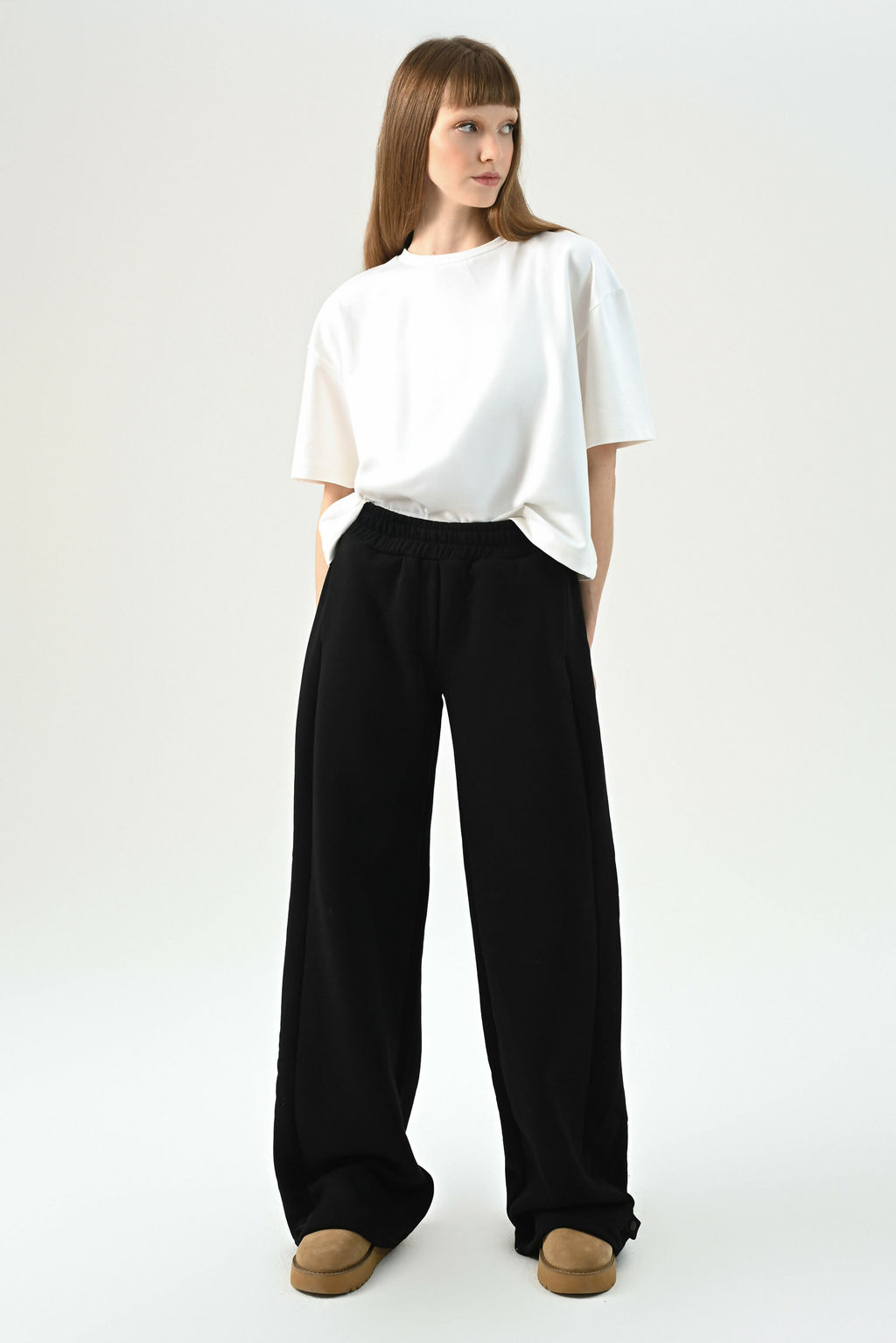 T-shirt White Heavy Cotton Oversize