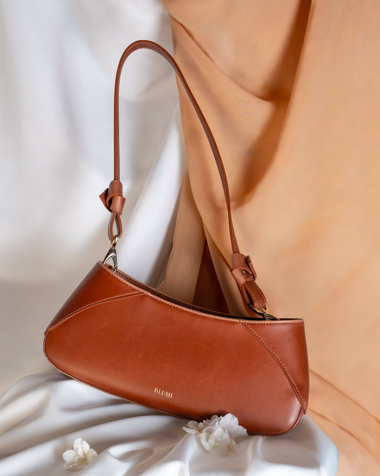 MADEINA COGNAC BROWN