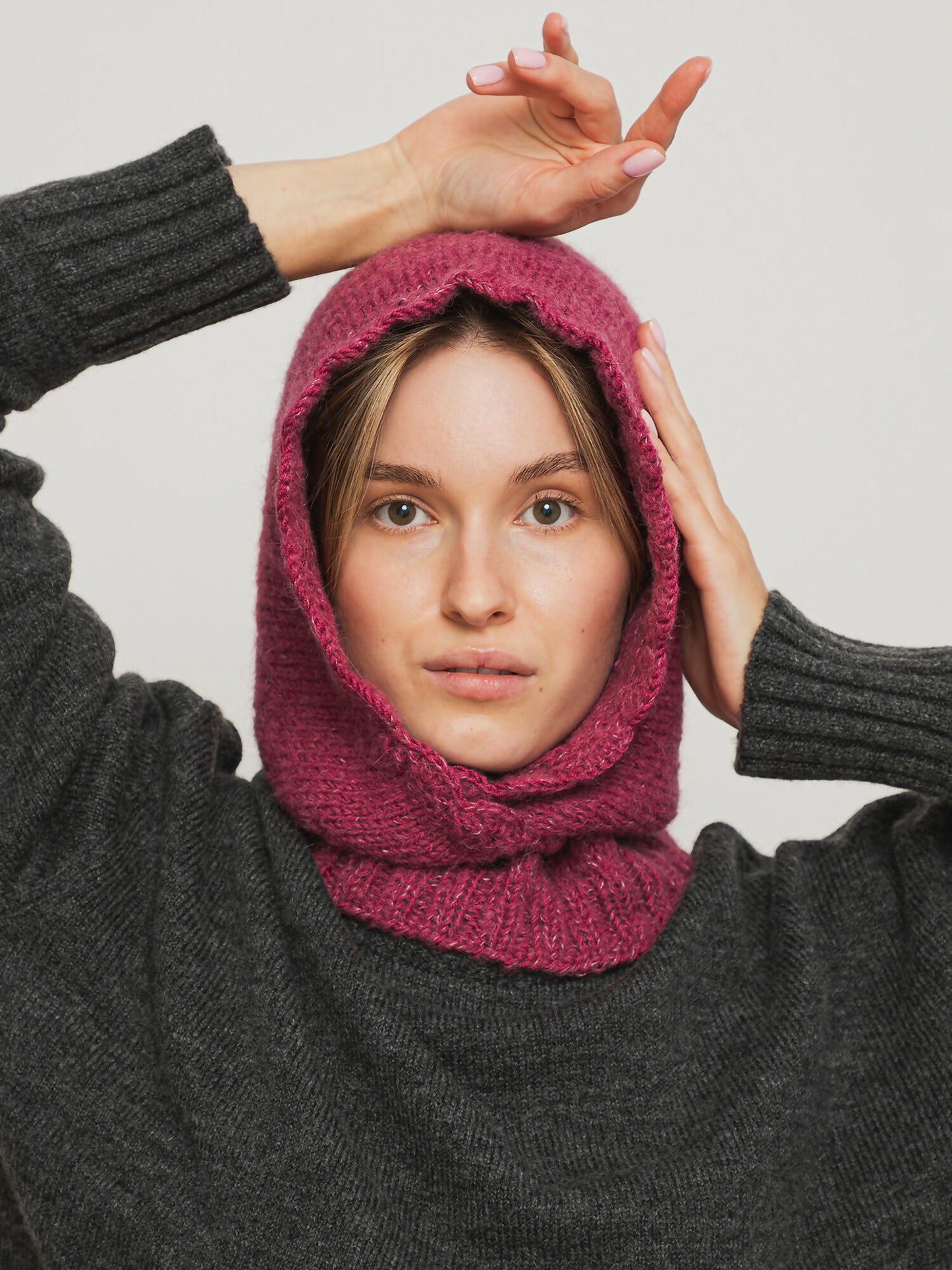 Balaclava DOLORES – Malinowa