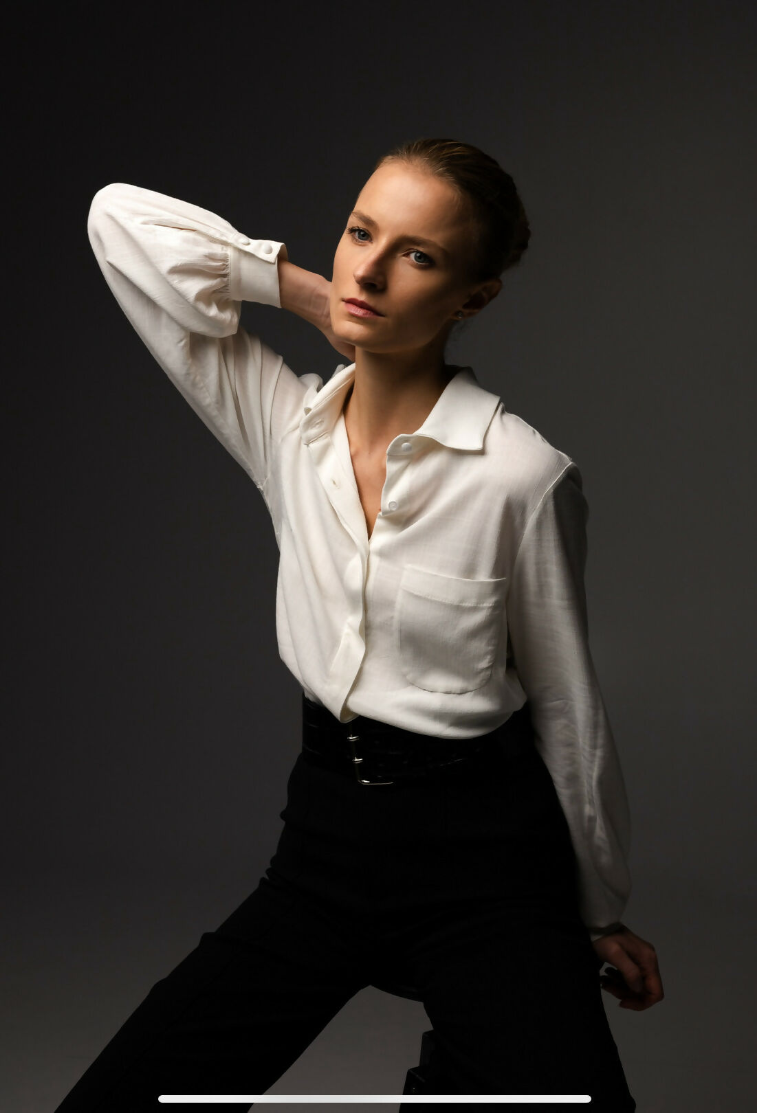 Koszula z bufiastymi rękawami