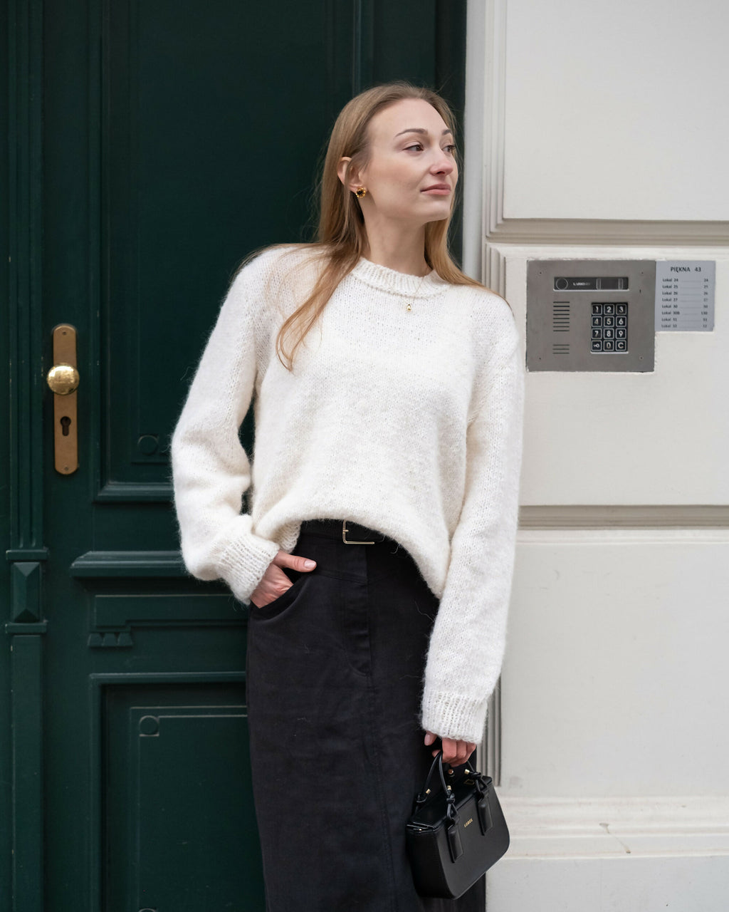 Sweter DIANA – Złamana Biel