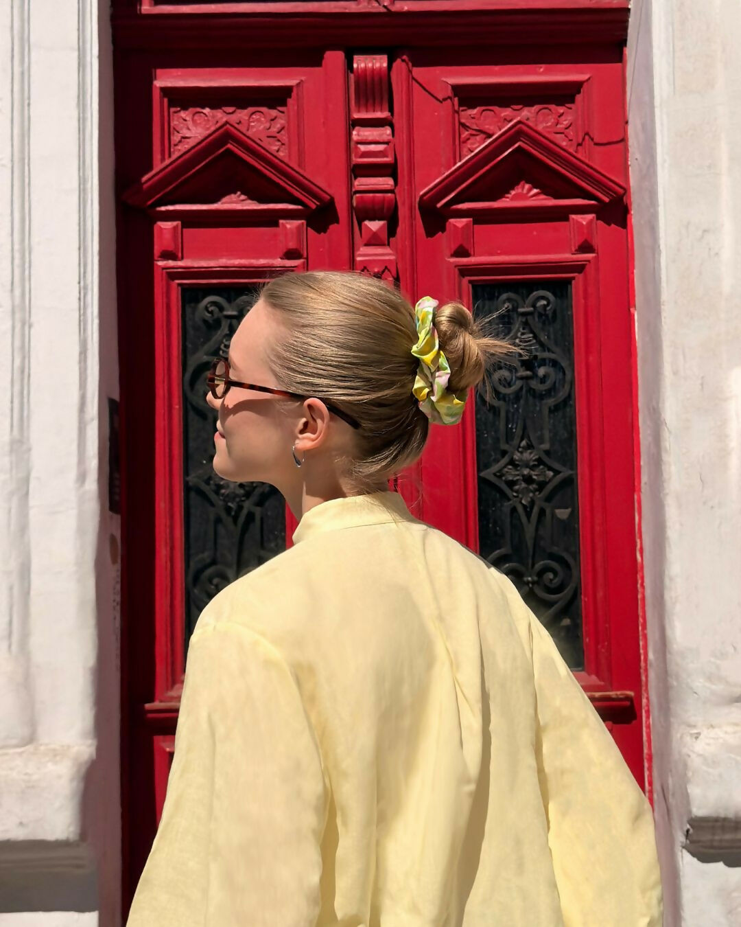 Scrunchie - gumka do włosów