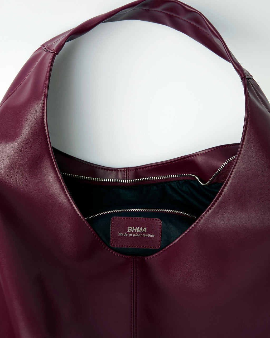 Slouchy Shopper Bag Burgund