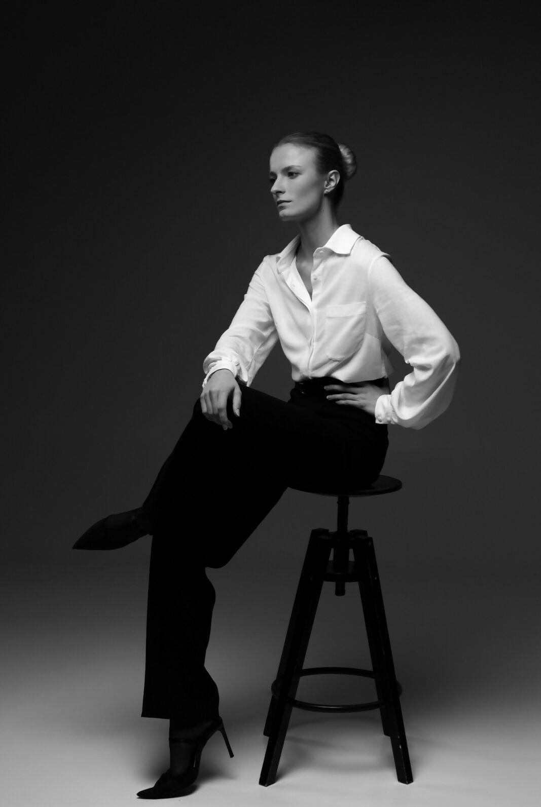 Koszula z bufiastymi rękawami