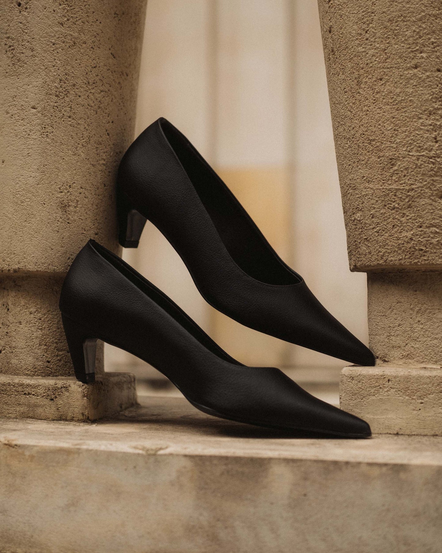 Siren Heels czółenka z roślinnej skóry